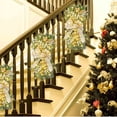 thumbnail image 1 of Clearance! Christmas Rattan Upside Down Tree Wall Hanging Door Hanging Restaurant Decoration, 1 of 4