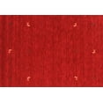 thumbnail image 1 of Ahgly Company Indoor Rectangle Abstract Orange Contemporary Area Rugs, 8' x 10', 1 of 1