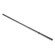 Weider 6’ Standard Barbell with Diamond Knurling and Durable Steel Construction