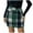 Green, variant on Skirts for Women Check Print High Waist Tight Pencil Skirt Summer Sexy Bag ButtocksSpicy Girl Half Body Short Skirt