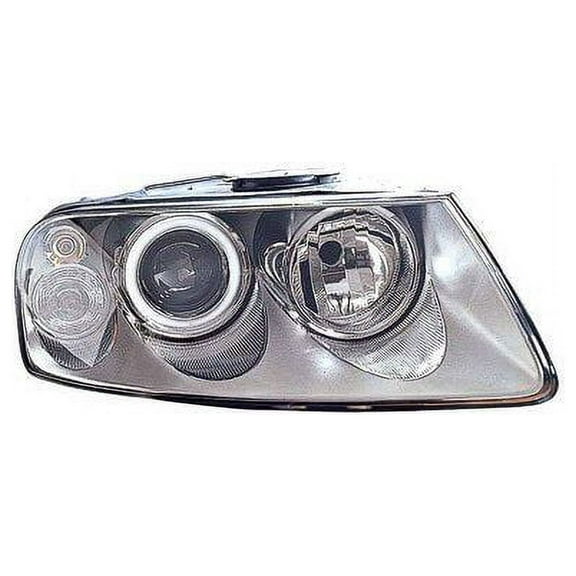Right Passenger Side Halogen Headlight Assembly - Compatible with 2004 - 2007 Volkswagen Touareg 2005 2006