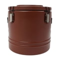thumbnail image 6 of ToppiJoy Insulated Soup Container, Commercial Food Warmer for Hot Cold Food, Restaurant (Brown), 6 of 17