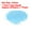 Blue, variant on Uxcell Foam Beads Foam Balls for DIY Dolls Filling Party Decoration 1 Pack Approx. 8000 Pcs Blue 4-6mm