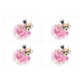 thumbnail image 2 of MKHERT Cute Dog Watercolor Fashion Animal Placemats Table Mats for Dining Room Kitchen Table Decoration 12x18 inch,Set of 4, 2 of 4