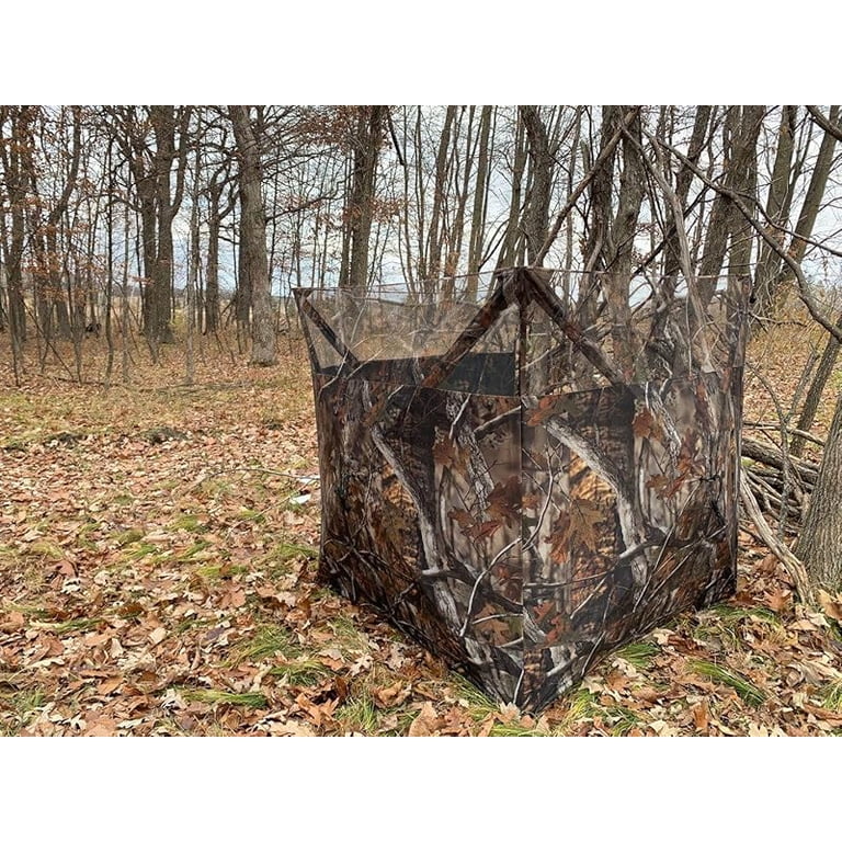 Hunting Blinds TIDEWE Hunting Blind For Turkey, 3-Panel Blind See See ...