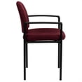 thumbnail image 3 of Scranton & Co Stackable Side Guest Chair with Arms in Burgundy, 3 of 4