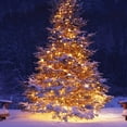 thumbnail image 5 of Morttic 50 LED Christmas Lights, 16 FT Mini String Light with 8 Modes, Waterproof Tree Lights for Outdoor Indoor Outdoor Patio Garden Party Wedding Christmas Decorations (Orange, 2), 5 of 16