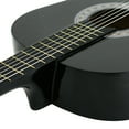 thumbnail image 5 of ZENSTYLE 38in Beginners Acoustic Guitar With Guitar Case, Strap, Tuner and Pick for Starter - Black, 5 of 12