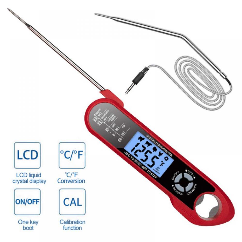Prettyui Instant Read Meat Thermometer With Backlight, Calibration
