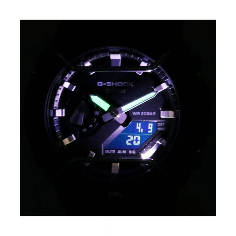 Casio G-Shock Analog Digital Black Dial Quartz 16mm Men's