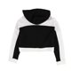 thumbnail image 2 of Sudadera con Capucha Corta bar III para Mujer Negro Grande, 2 of 2