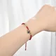 thumbnail image 3 of Disney-pulsera de Mickey Mouse para mujer, colgante de cristal de dibujos animados, cuerda tejida a mano, cuerda roja, joyería de mano, regalo de cumpleaños, 3 of 4