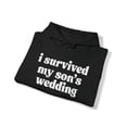 thumbnail image 4 of Mother Father of the Groom Wedding in Law Hoodie, Gifts, Hooded Sweatshirt, 4 of 4