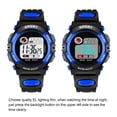 thumbnail image 3 of Reloj Cronógrafo Para Niños, Reloj Digital Para Niños Pequeños Fácil De Leer S Azul Sistema 12 24H Para Niños De 5 A 17 Años, 3 of 7