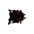 thumbnail image 3 of Natural Kobe Cowhide Rug | S & p chocolate/white | 5'x7', 3 of 4