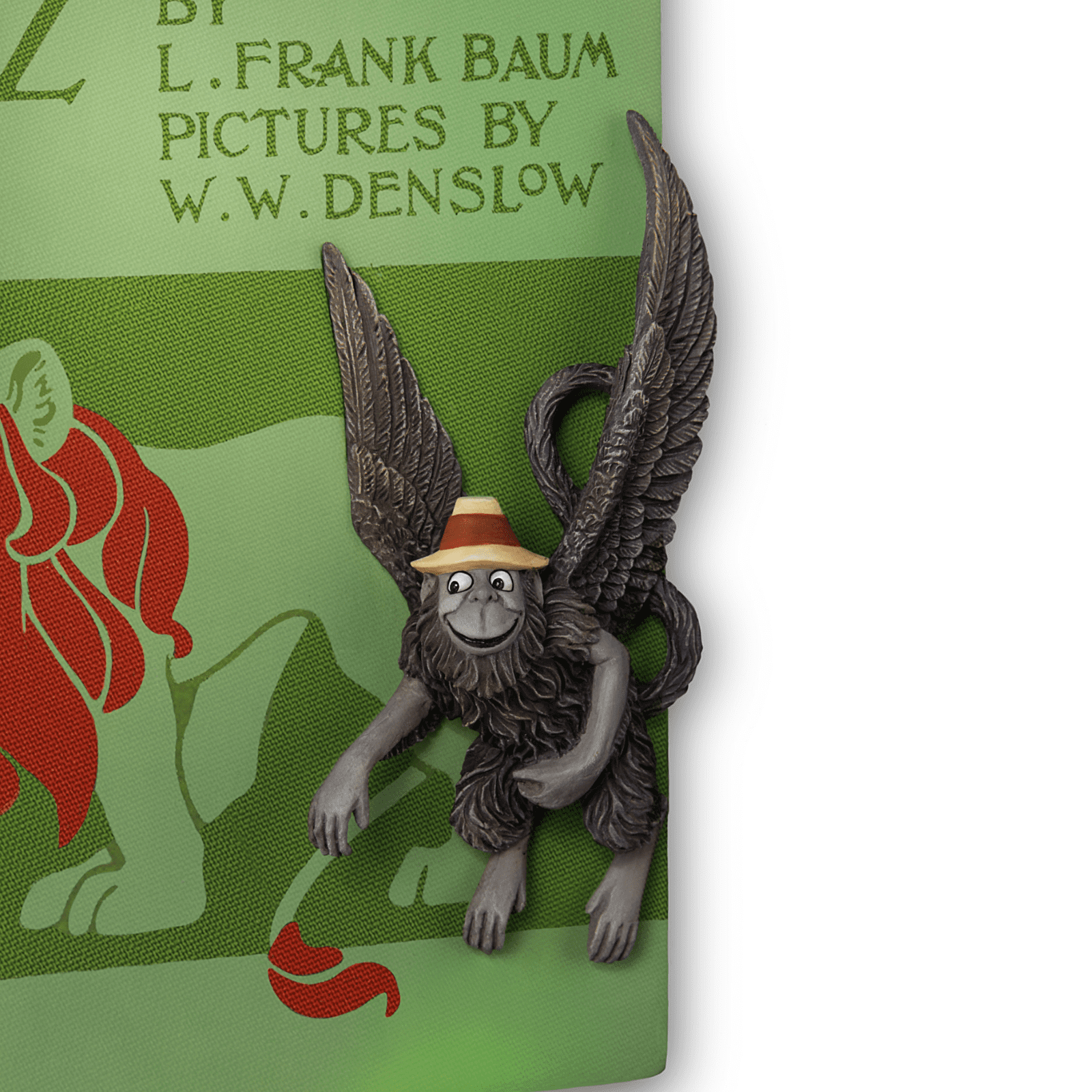 Bradford Exchange The Wonderful Wizard Of Oz Sculptural Book Cover Wall Clock