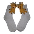 thumbnail image 3 of Calcetines con forma de animales,Calcetines con forma de animales Calcetines de casa de animales,Calcetines navideños de invierno,calcetines cálidos y bonitos Ganado de las tierras altas, 3 of 8