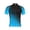 Sky Blue a1, variant on Mens Stand Up Collar Cycling Jersey Plus Size Full Zip up Short Sleeve Graphic Tees Breathable Slim&nbsp;Fitted Workout Tops S-5XL
