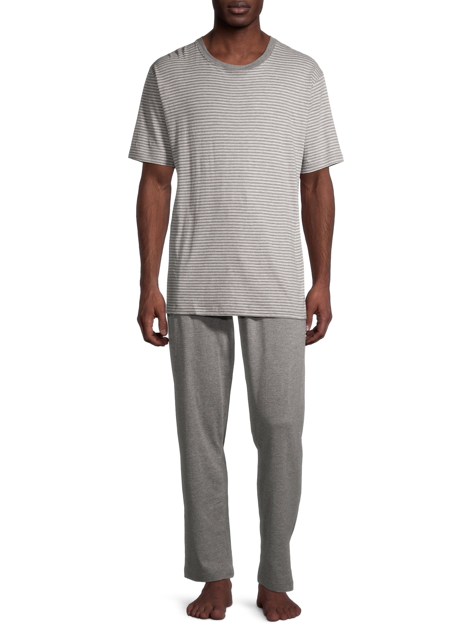 Hanes Short Sleeve Crew Neck Striped 