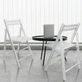 thumbnail image 2 of Casual Home Wooden Folding Chairs 2-Pcs Set - White, 2 of 4