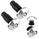 thumbnail image 5 of Tapones deslizantes plateados Sailing para manillar de motocicleta 22mm 7/8 pulgadas, 5 of 10