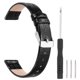 thumbnail image 1 of Correa de reloj Uxcell de 16 mm, correas suaves de liberación rápida, patrón de lagarto con hebilla de acero inoxidable plateada para hombres y mujeres, negra, 1 of 7