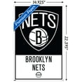 thumbnail image 3 of NBA Brooklyn Nets - Logo 21 Wall Poster, 14.725" x 22.375", 3 of 6