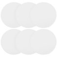 thumbnail image 3 of White Painting Canvas 6Pcs 7.9In Round Canvas Drawing Board, 3 of 7