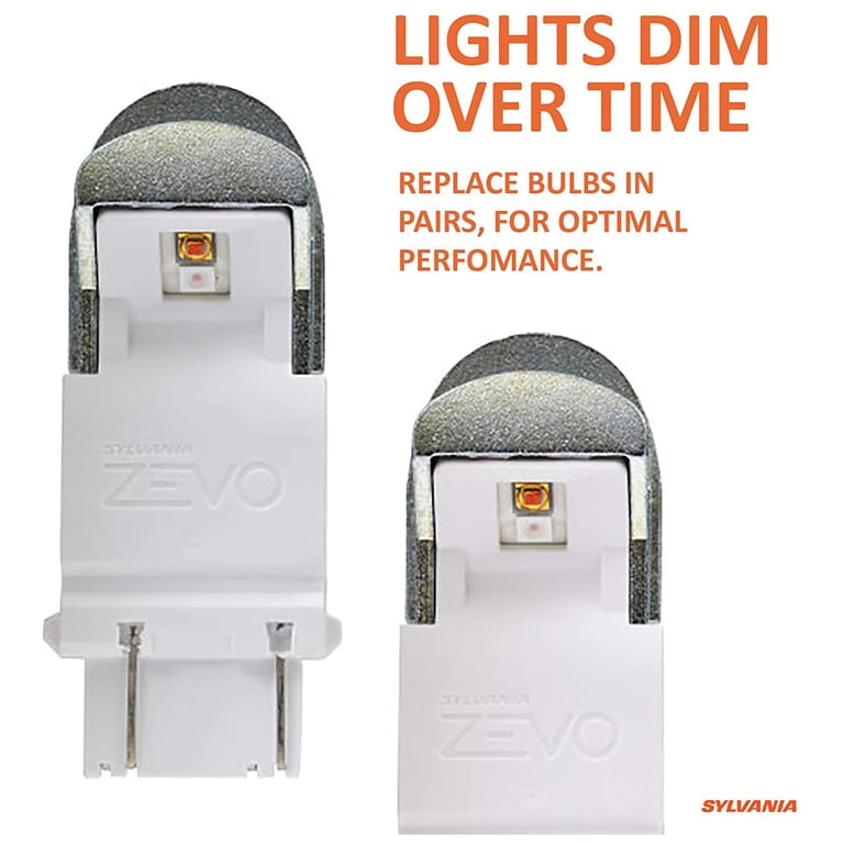 SYLVANIA - 4157 ZEVO LED White Bulb - Bright LED Bulb, Ideal for