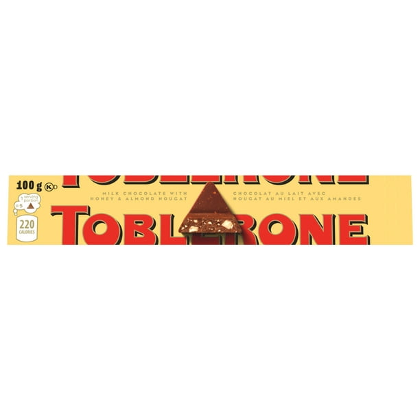 Tablette De Chocolat Au Lait Toblerone Avec Nougat Au Miel Et Aux Amandes 100 g