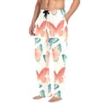 thumbnail image 2 of FORMRS Mens Pajama Pants with Pockets Sleepwear Lounge Bottoms Sizes S-2XL, Watercolor Butterflies, 2 of 7