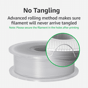 Bambu Lab PLA Basic 3D Printer Filament with Spool 1.75mm (Black, 1kg)