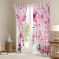 thumbnail image 3 of Castle Fairy Boys Girls Kawaii Xmas Flower Snowman Black Out Curtains,Merry Christmas Curtains Pack Of 2 (42X63 Each),Happy New Year Bedroom Curtains,Super Cozy Room Decor, 3 of 6