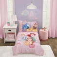 Disney Princess 4Piece Toddler Bedding Set, Always Be Bold, Pink