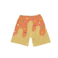 thumbnail image 6 of Abcomgle Swimming Trunks for Boys Size 8-10 Quick Dry Toddler Swim Shorts Cute Ice Cream Drip Graphic Little Boys Bathing Suit Summer Hawaiian Athletic Teen Boys Swim Trunks 7-8 Years,Orange, 6 of 6