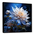 thumbnail image 2 of Designart "Harmonious Crystal Blue Cornflowers" Cornflowers Floater Framed Wall Art Prints, 2 of 5