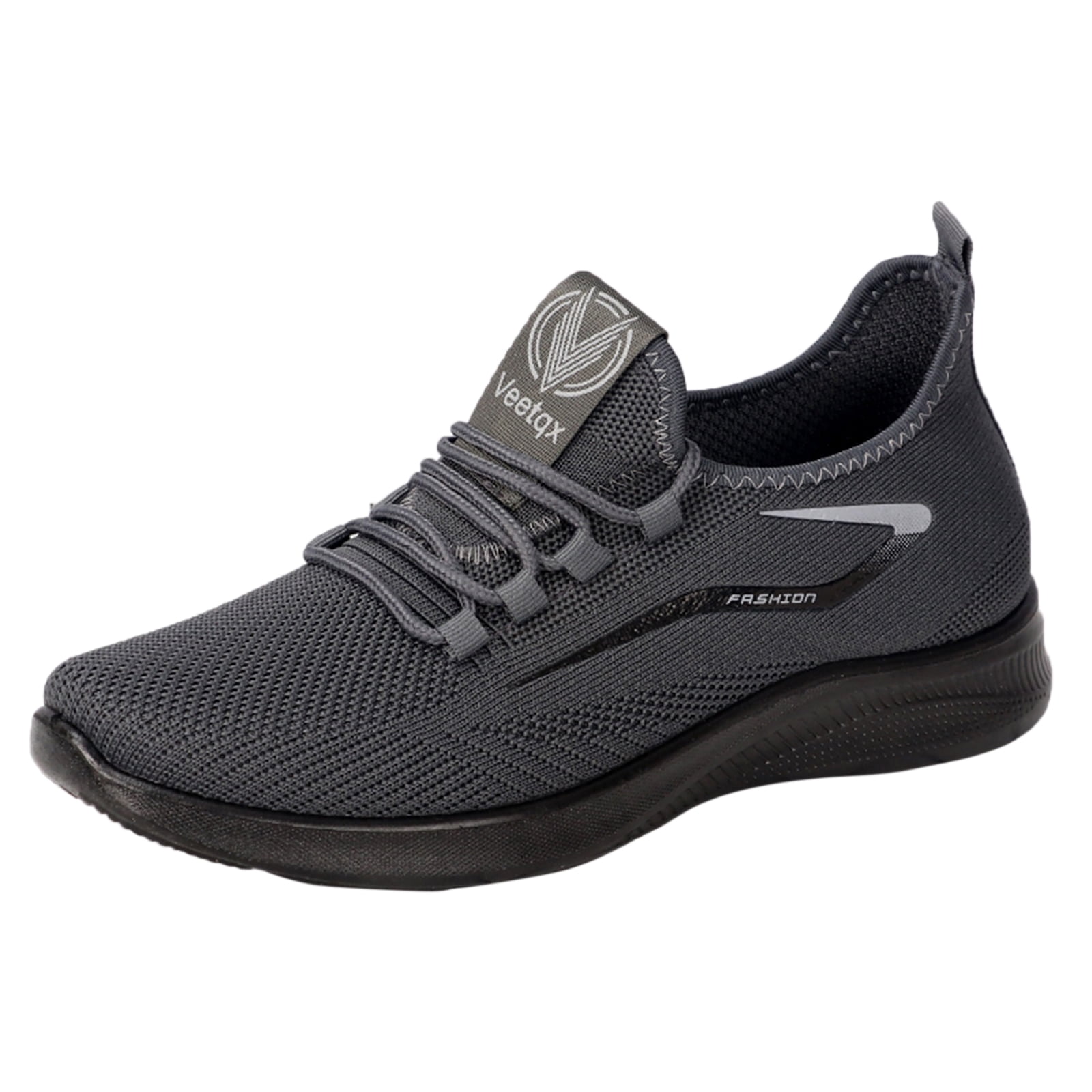 eczipvz Running Shoes Mens Extra Wide Sneakers Lightweight Breathable Comfortable Running Walking Gym Sport Athletic Shoes Grey