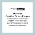 thumbnail image 6 of 14" x 17" Rockefeller Mahogany with Gold Rim Diploma Frame, Displays 14" x 17" Certificate or 16" x 20" Document without Mat, College Degree Frame with Glass, White Mat, 6 of 12
