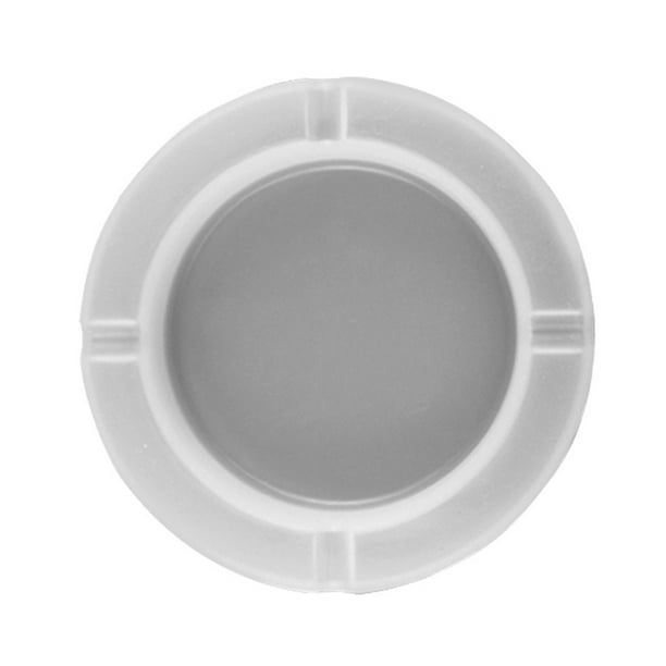 Molde de silicona para espejo, molde para hacer joyas, bandeja reutilizable suave, portátil, herramienta para manualidades, redonda Jumpingount HA006100-01