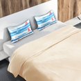 thumbnail image 5 of Yayeee Pillowcase King Size Set of 2 Satin Wrinkle Resistant Pillow Case, Yellow Sailboats, 5 of 7
