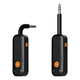 thumbnail image 1 of Adaptador Bluetooth 5.2 2 en 1 Transmisor Receptor Aux Jack 3.5mm para Auto y Audio Eo Safe Imports Negro, 1 of 5