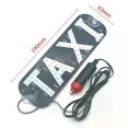 thumbnail image 3 of Taxi Sign LED Indicator Light Panel Sign Warning Light Cigarette Lighter With Suction Beacon Signal Light Taxi Light DC12V, 3 of 5