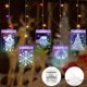 thumbnail image 2 of Luces de cortina 3d de cadena de luces de decoración navideña, blanco cálido USB, 2 of 5
