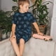 thumbnail image 4 of Fotbe Dandelions Pijama Estampada de 2 Piezas para Niños – Ropa de Dormir de Manga Corta Cómoda para Niños y Niñas, Camiseta y Shorts de Algodón-Large, 4 of 6