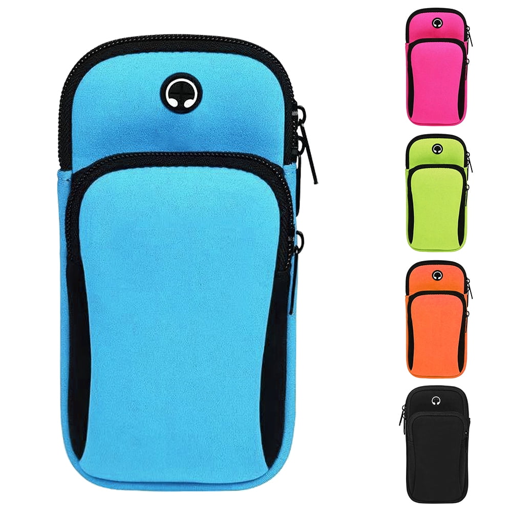 Sports Running Arm Band Mobile Phone Holder Bag Gym Exercise Waterproof Pouch 