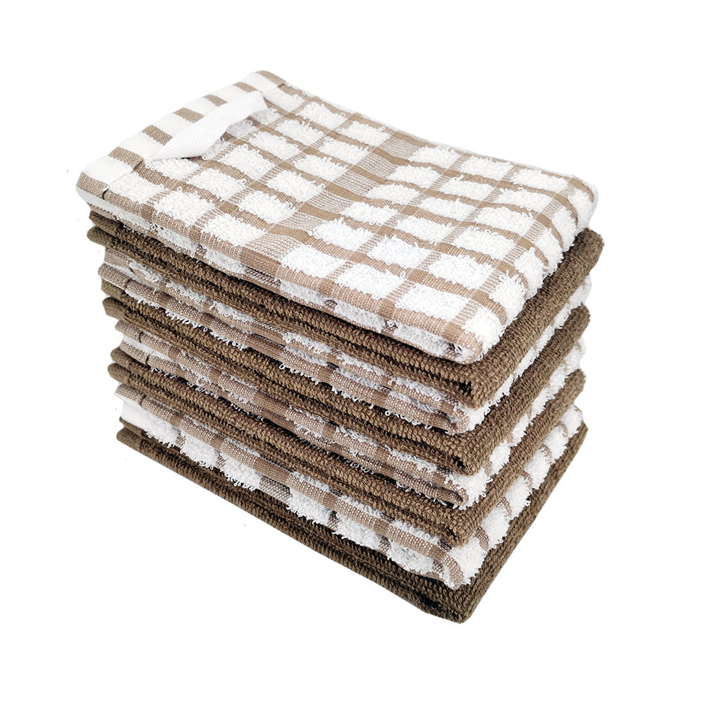 12-PK Flour Sack Towel,plain,blank Tea Towels,dish Cloths,kitchen Towel,dish  Towels White 27 X 27 100% Cotton Tea Towels All Sides Hemmed 