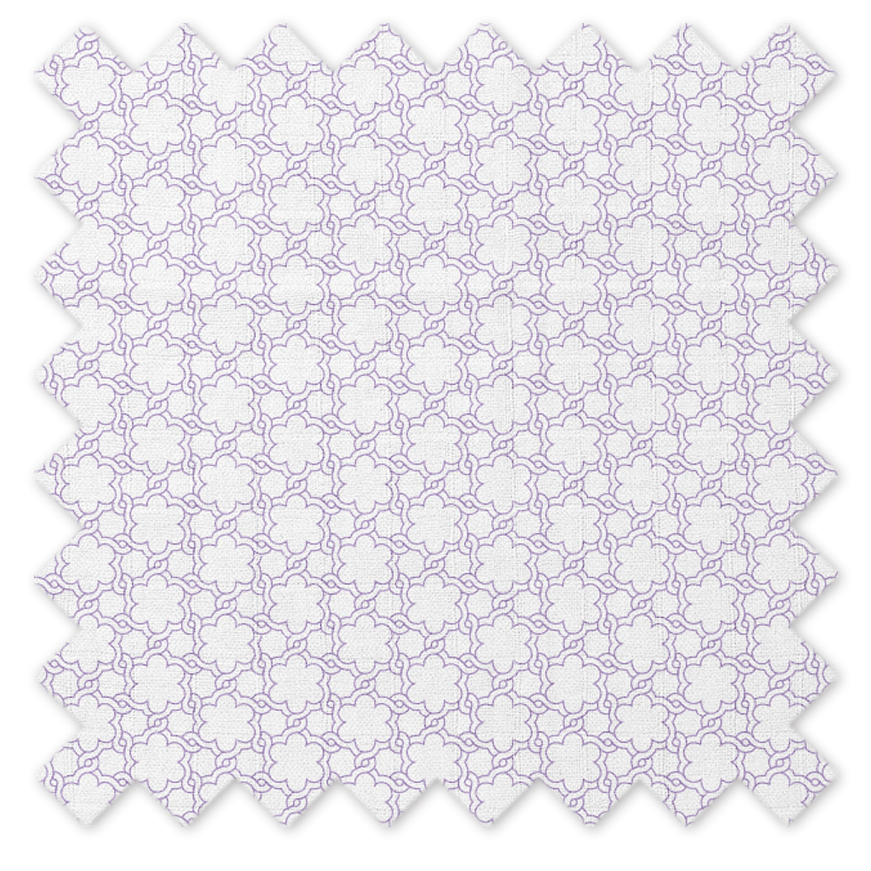 Bacati - Petal Floral Lilac Muslin Crib or Toddler Bed Fitted Sheet 100% Cotton Muslin