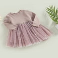 thumbnail image 3 of PENGXIANG Enfant en Bas Âge Filles Robe Paillettes Étoiles Lune Motif Tulle Tutu Robe, 3 of 8