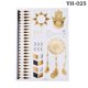 thumbnail image 1 of Temporal Flash Einmal tatuaje clásico oro brazalete Hals Kette Henna Gao Jinjia LED, 1 of 2