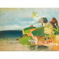 thumbnail image 2 of Boris Grigoriev 24x19 Gold Ornate Framed and Double Matted Museum Art Print Titled - South American Landscape, 2 of 4